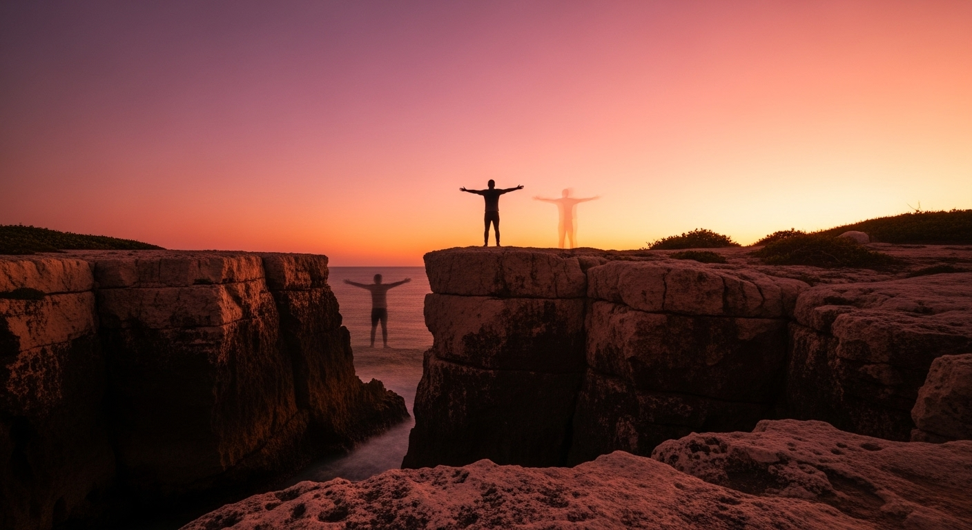 Taller: Migrar Sin Culpa - Persona liberándose de la culpa migratoria y encontrando paz